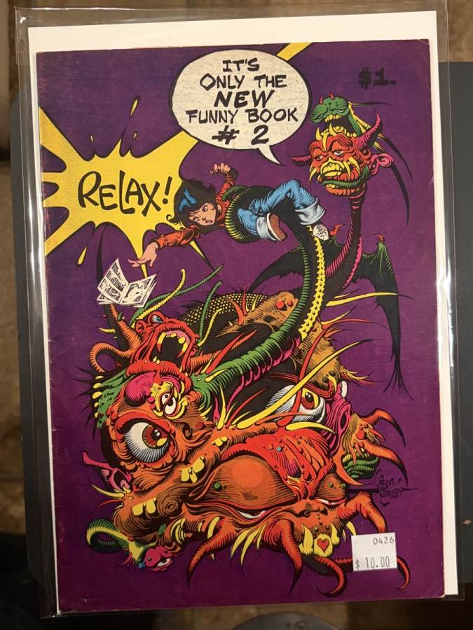 The New Funny Book #2 (1977) Larry Fuller Presents VF cover