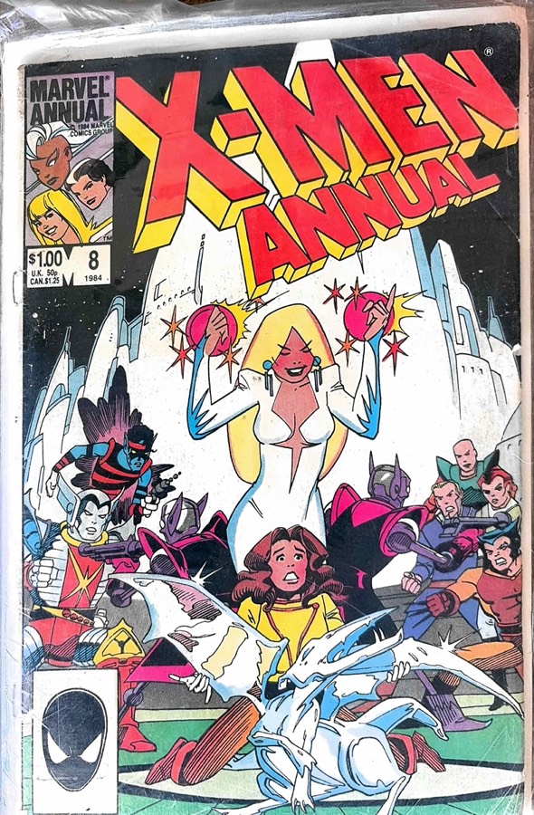 X-Men Annual #8 (1984) Marvel Comics Group cover