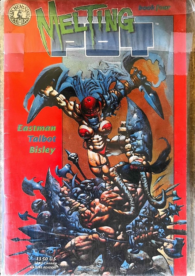 Melting Pot #4 (1994) Kitchen Sink Press cover