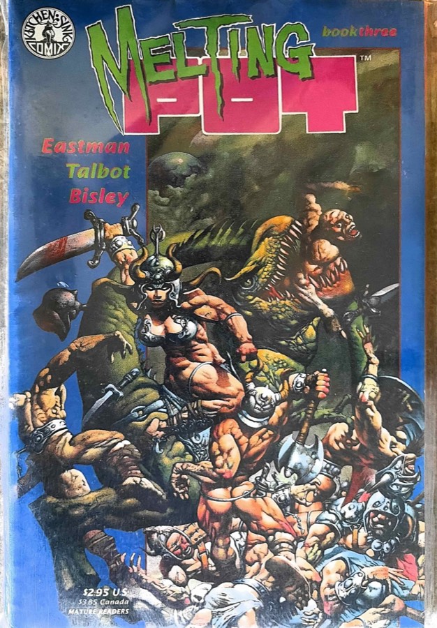 Melting Pot #3 (1994) Kitchen Sink Press cover