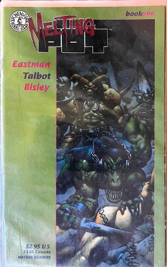 Melting Pot #1 (1993) Kitchen Sink Press cover