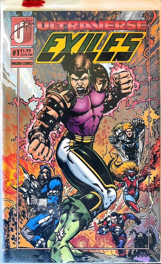 Ultraverse Exiles #1 (1993) Malibu cover