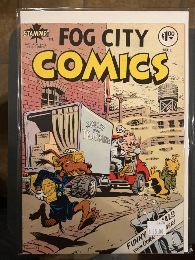Fog City Comics #1 cover