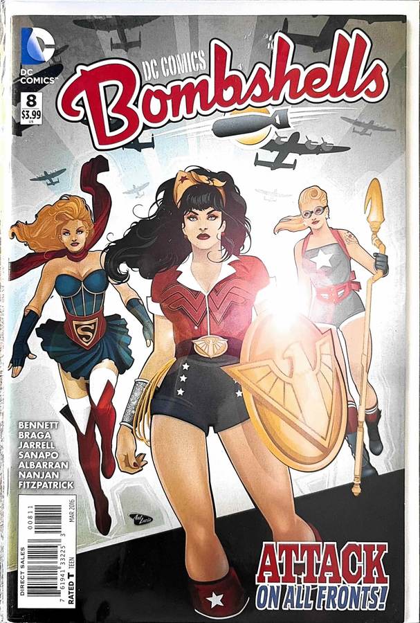 DC Comics Bombshells #8 (2016) cover