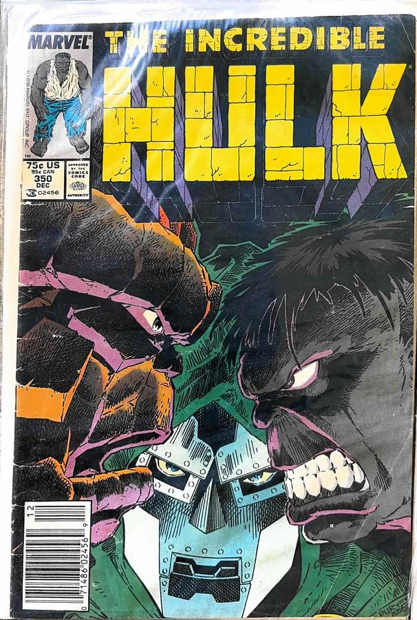 The Incredible Hulk #350 (1988) Marvel Comics cover