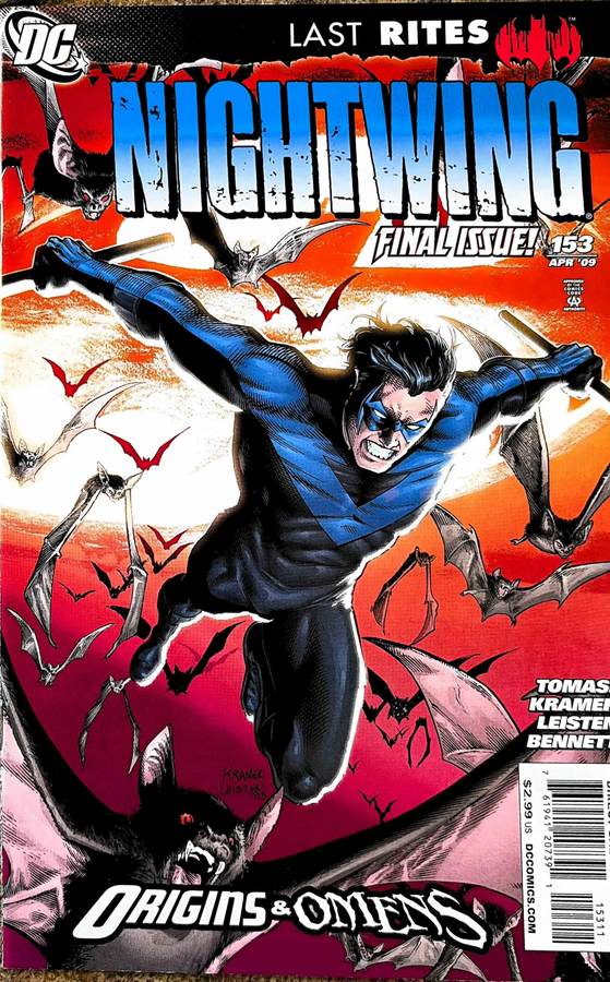 Nightwing #153 (2009) DC Comics cover