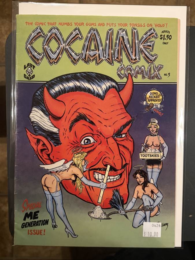 Cocaine Comix #3 cover
