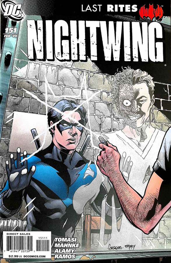 Nightwing #151 (2009) DC Comics cover