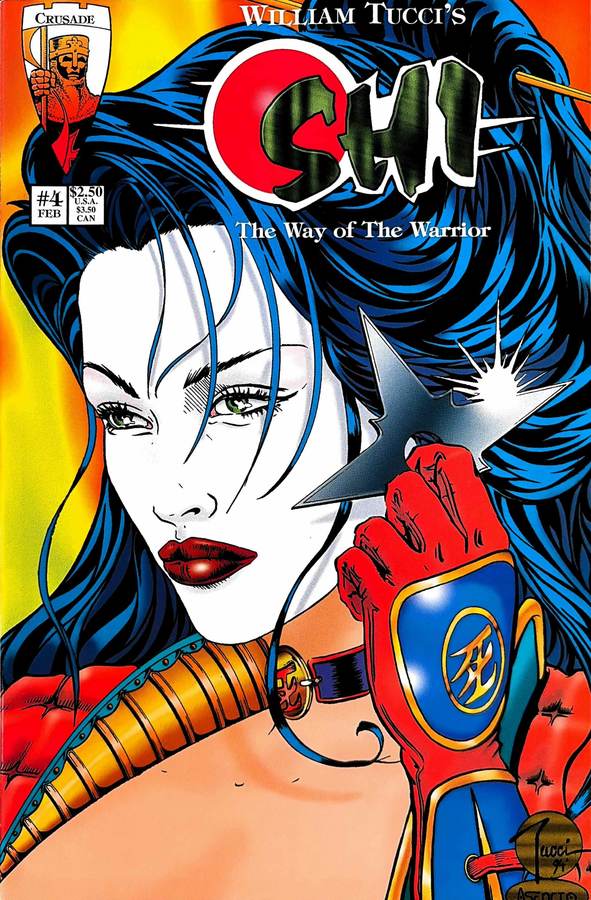 Shi: The Way of the Warrior #4 (1995) Crusade Comics cover