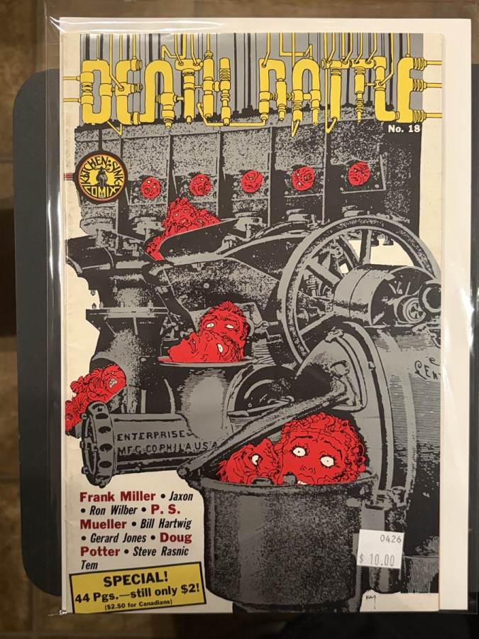 Death Rattle #18 cover