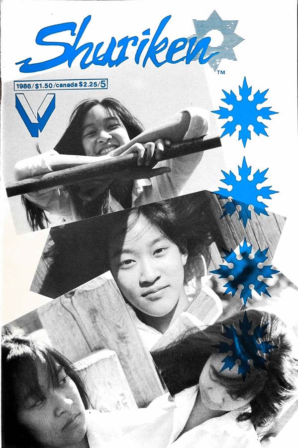 Shuriken #5 (1986) Victory Productions cover