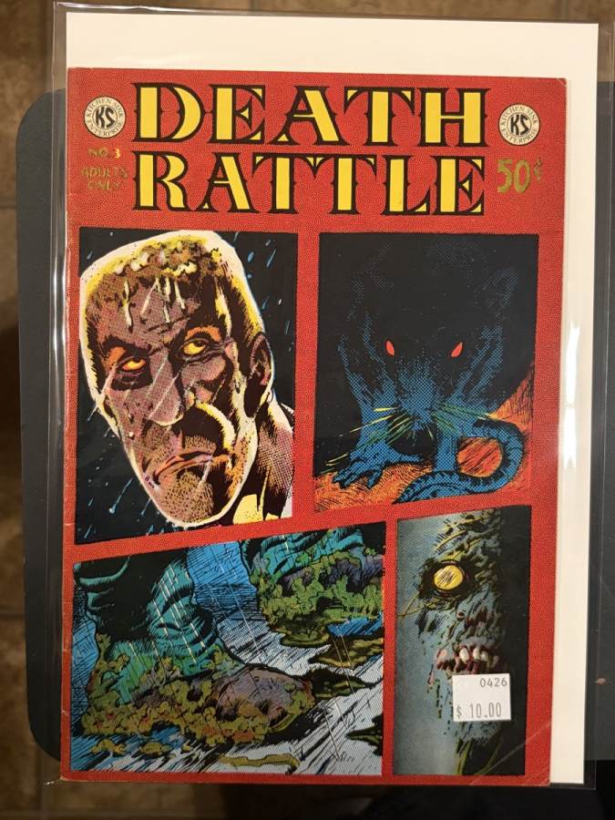 Death Rattle #3 cover