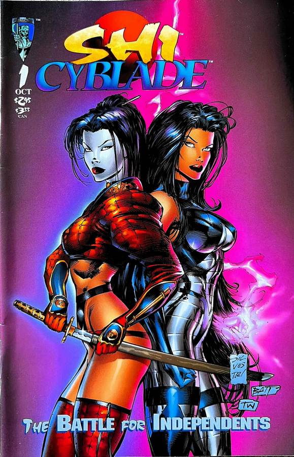Shi Cyblade: The Battle for Independents #1 (1995) Crusade Comics cover