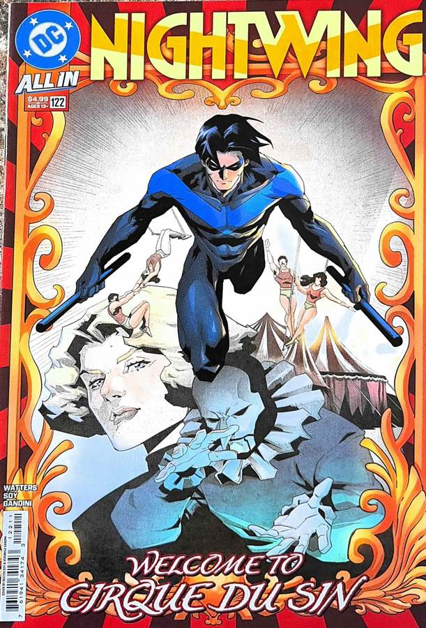Nightwing #122 (2025) DC Comics cover