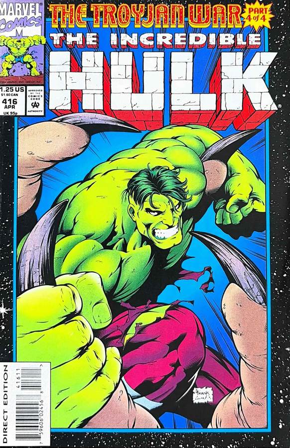 The Incredible Hulk #416 (1994) Marvel Comics cover