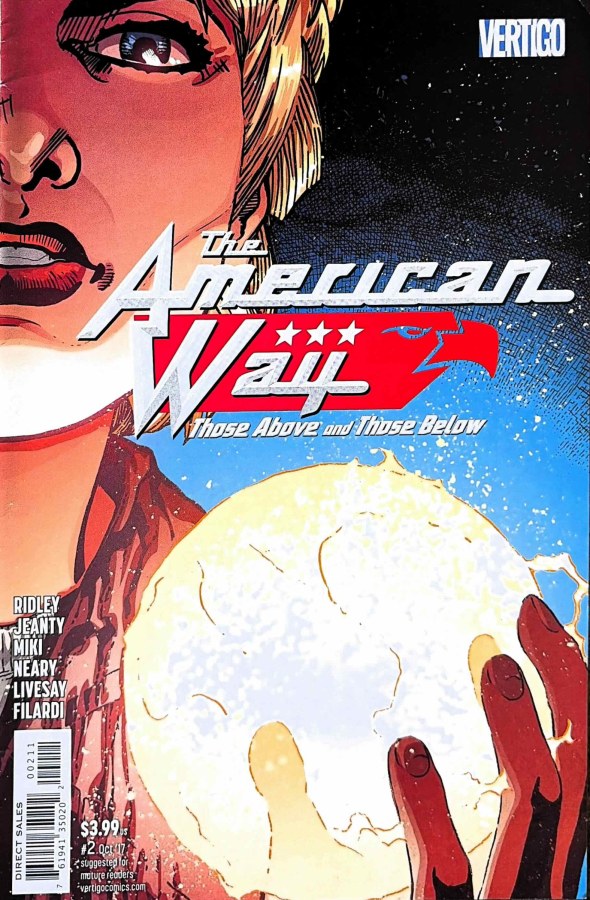 The American Way: Those Above and Those Below #2 (2017) Vertigo (DC Comics) cover
