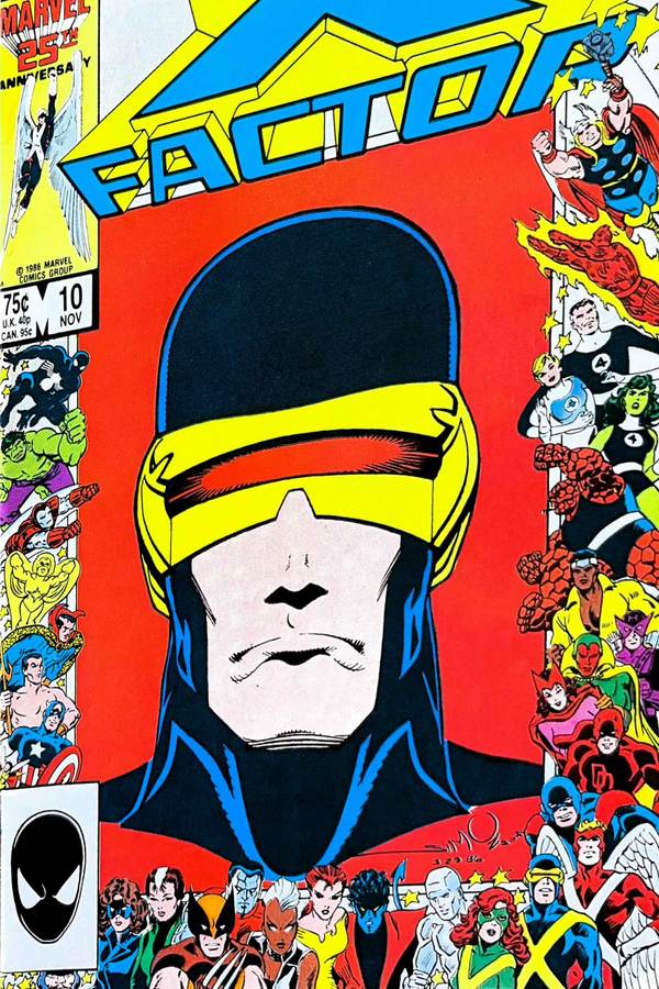 X-Factor #10 (1986) Marvel Comics cover