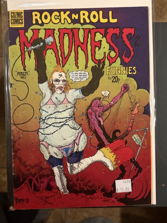 Rock 'n' Roll Madness Funnies #2 cover
