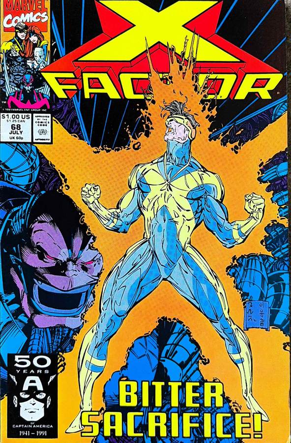 X-Factor #68 (1991) Marvel Comics cover