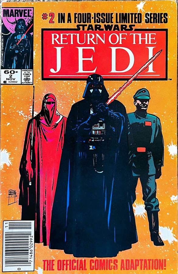 Star Wars: Return of the Jedi #2 (1983) Marvel cover