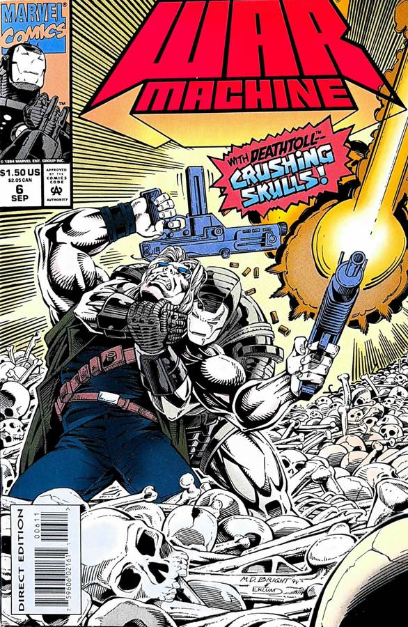 War Machine #6 (1994) Marvel Comics cover