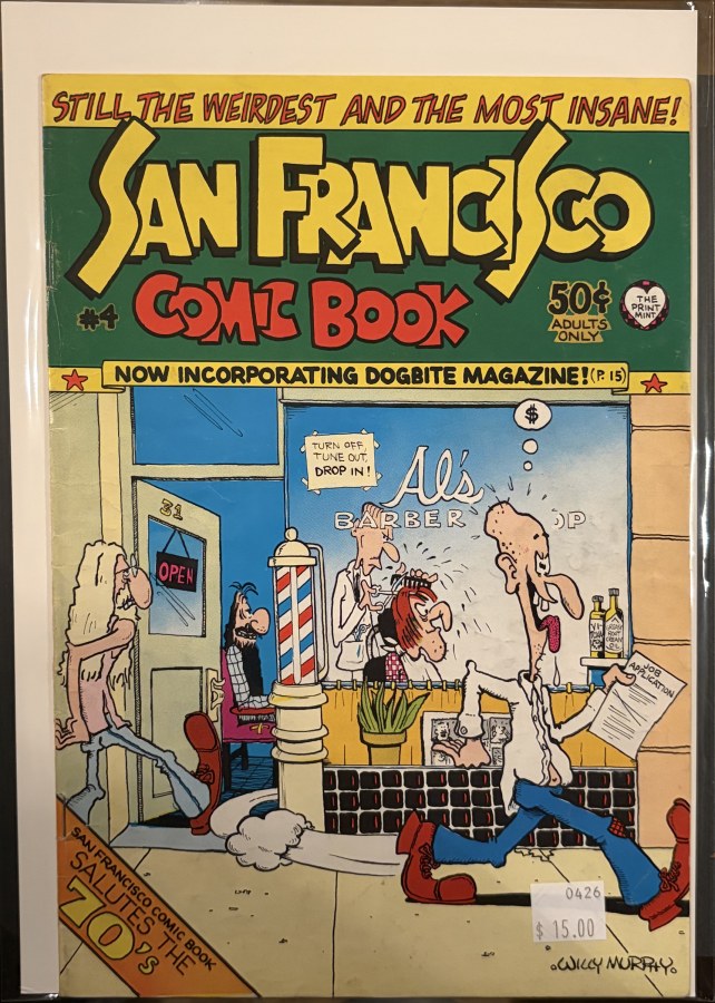 San Francisco Comic Book #4 (1973) Print Mint cover