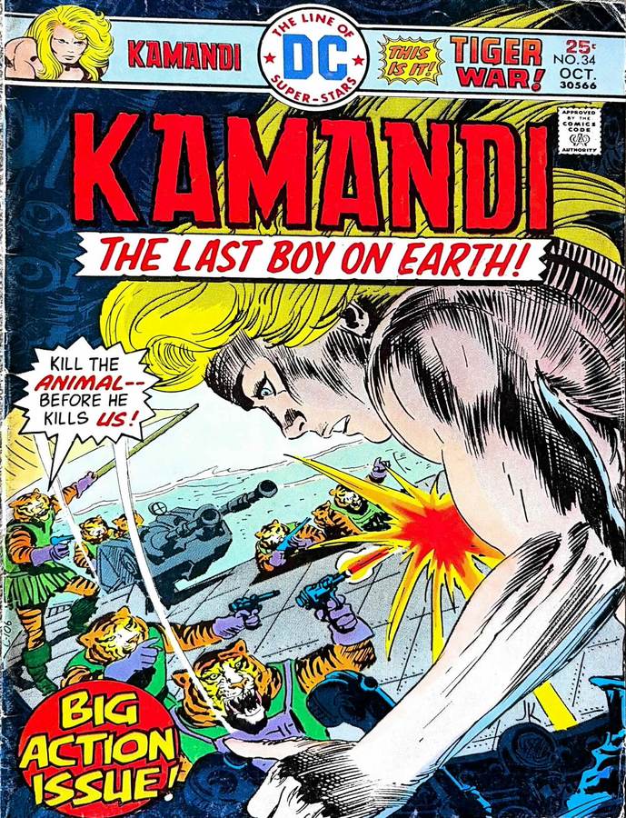 Kamandi, the Last Boy on Earth #34