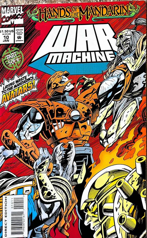 War Machine #10 (1995) Marvel Comics cover