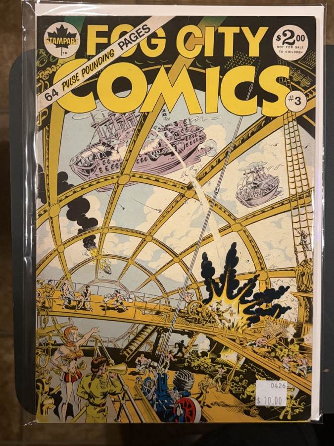 Fog City Comics #3 (1979) Stampart FN cover