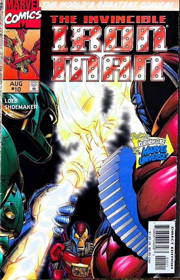 The Invincible Iron Man #10 (1997) Marvel Comics cover