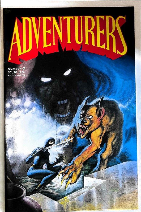 The Adventurers #0 (1986) cover