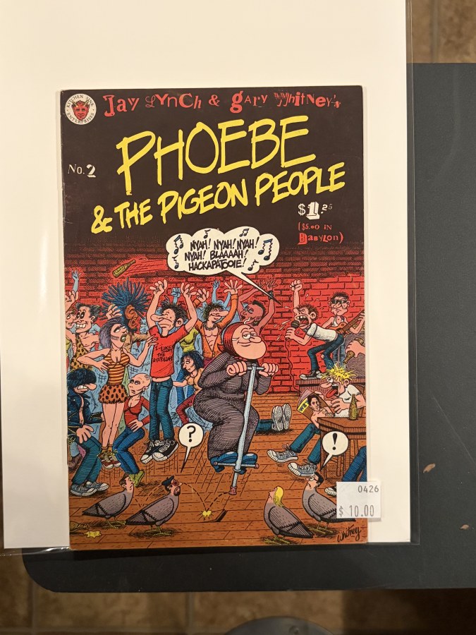 Phoebe & the Pigeon People #2 (1980) Kitchen Sink cover