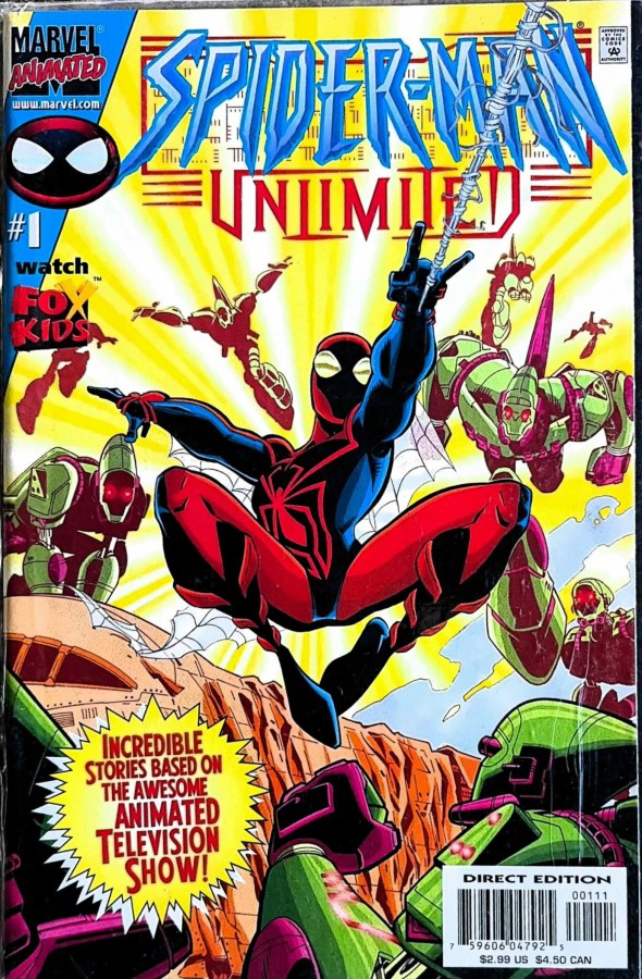 Spider-Man Unlimited #1 (1999) Marvel Comics cover