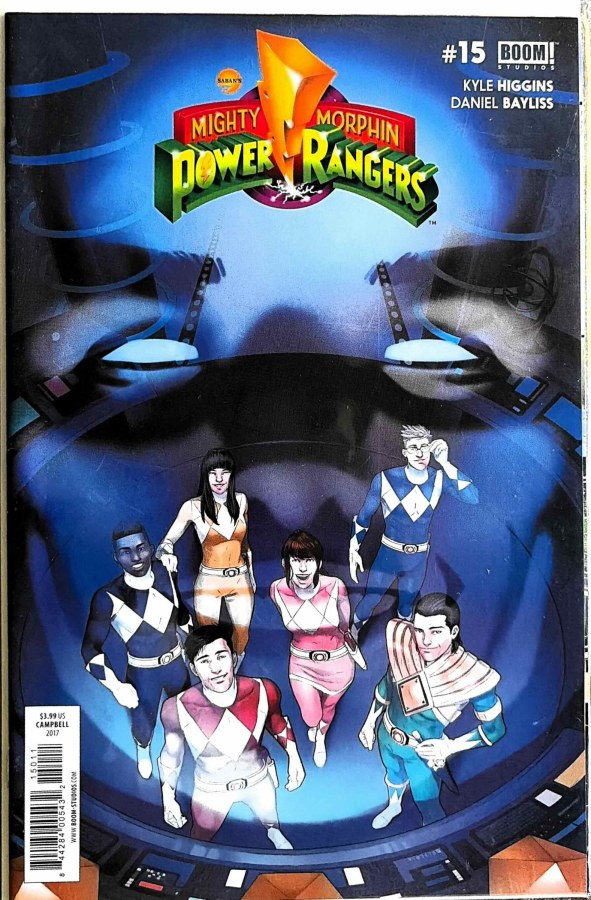 Mighty Morphin Power Rangers #15 (2017) Boom! Studios cover