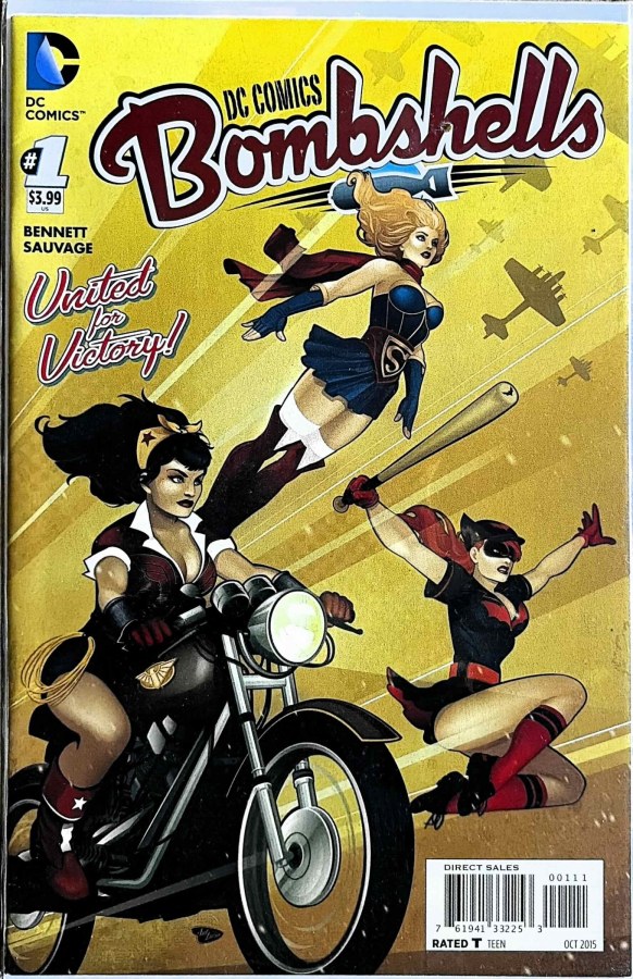 DC Comics Bombshells #1 (2015) cover