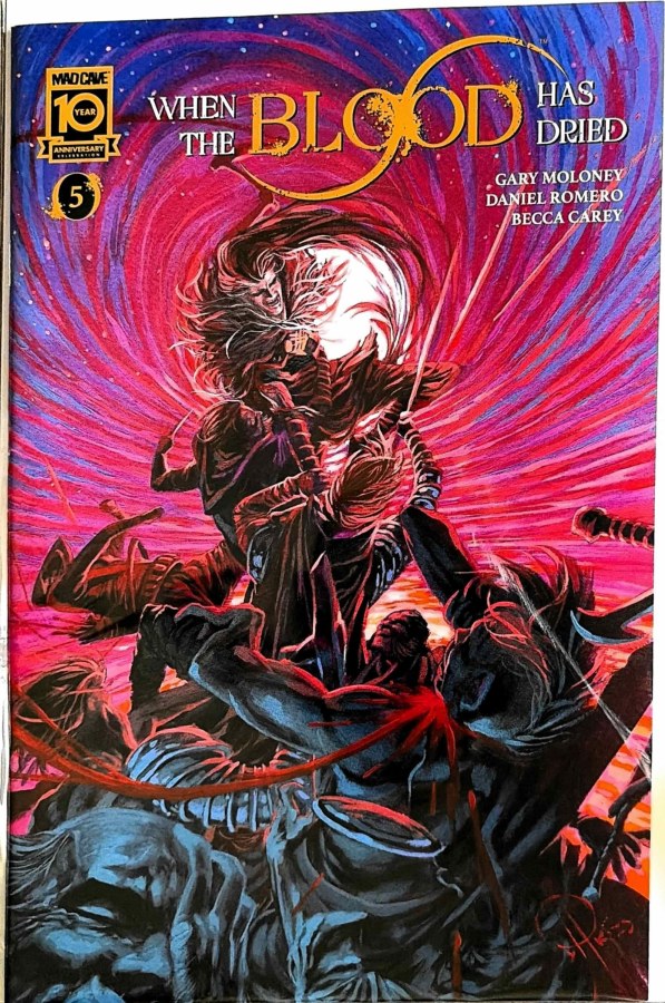 When the Blood Has Dried #5 (2024) Mad Cave Studios cover