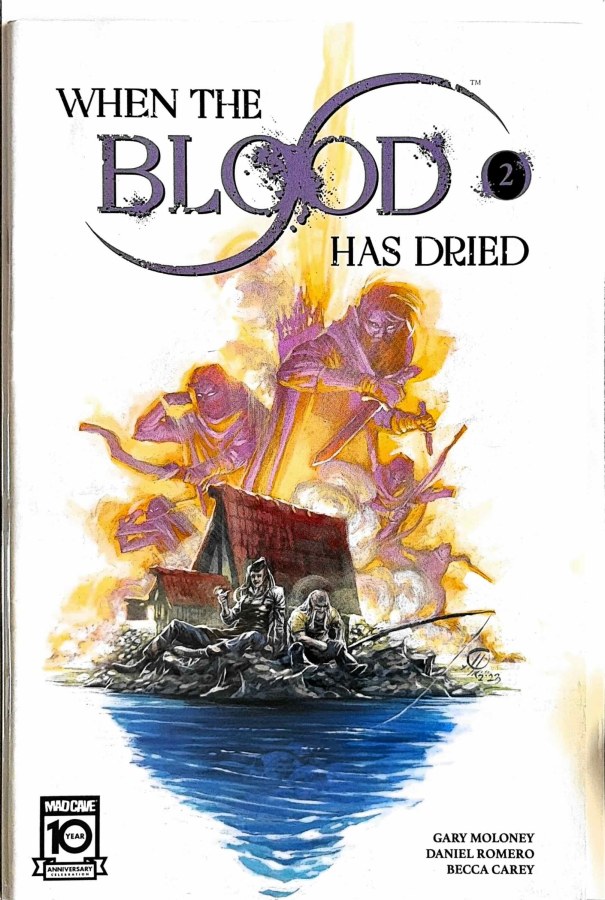 When the Blood Has Dried #2 (2024) Mad Cave Studios cover