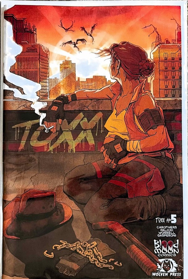 TOXX #5 (2023) Blood Moon Comics cover