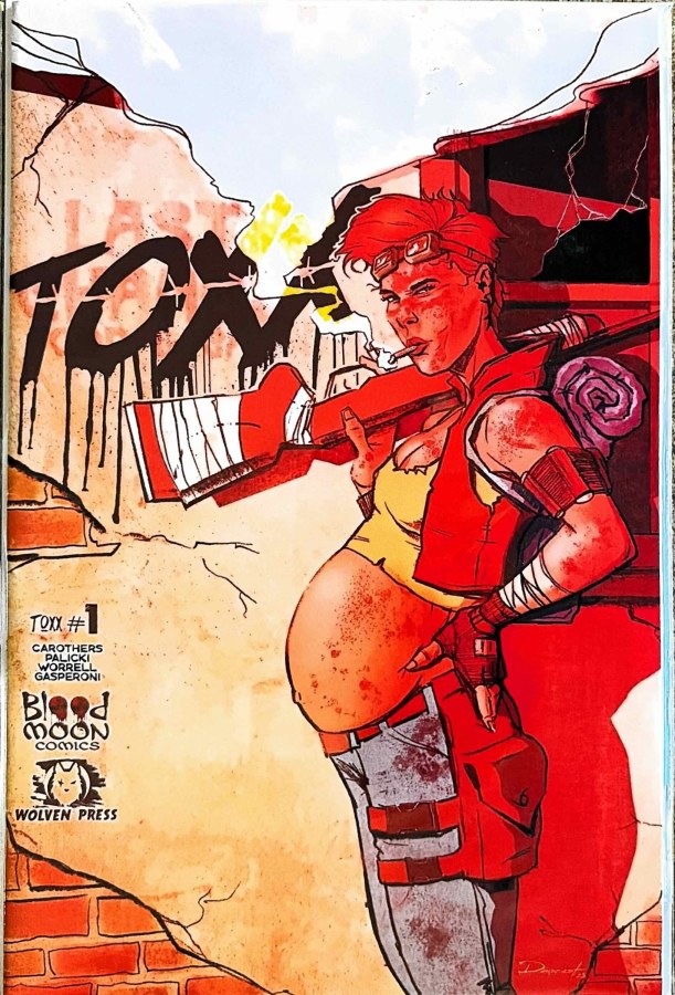 TOXX #1 (2023) Blood Moon Comics / Wolven Press cover