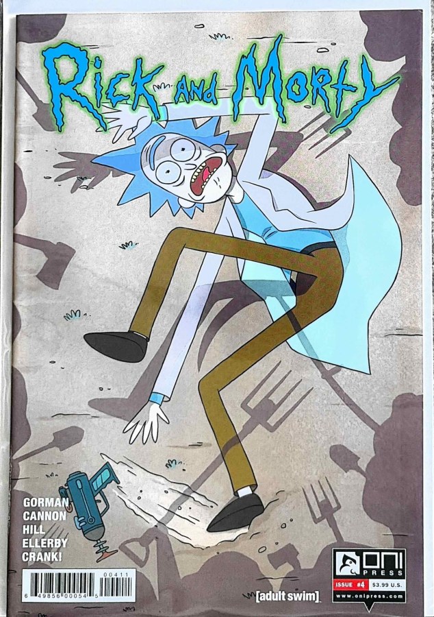Rick and Morty #4 (2015) Oni Press cover
