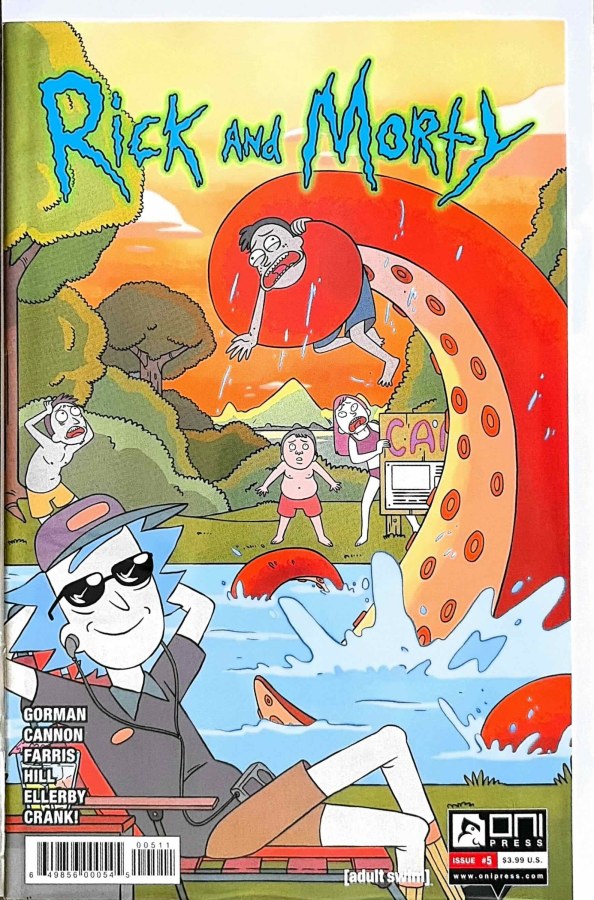 Rick and Morty #5 (2015) Oni Press cover