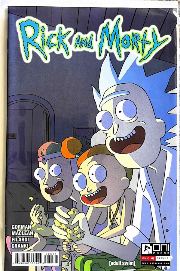 Rick and Morty #6 (2015) Oni Press cover