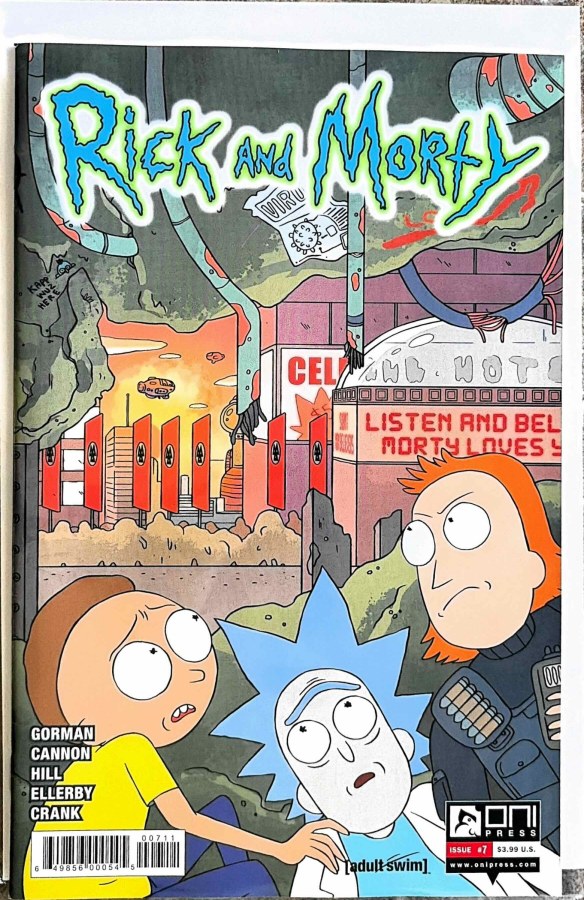 Rick and Morty #7 (2015) Oni Press cover