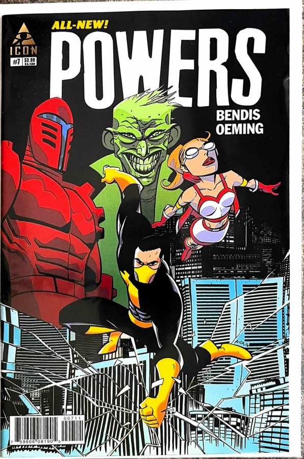 Powers #7 (2016) Icon cover