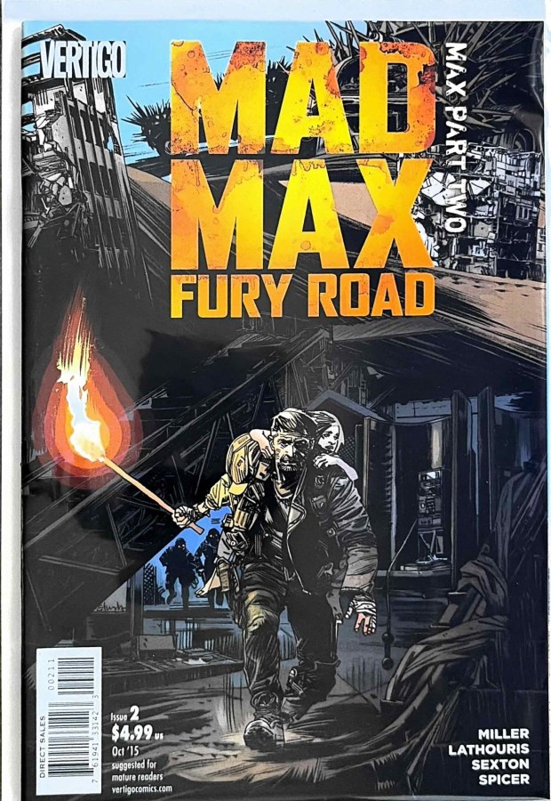 Mad Max: Fury Road: Max #2 (2015) Vertigo cover