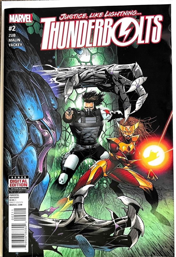 Thunderbolts #2 (2016) Marvel cover