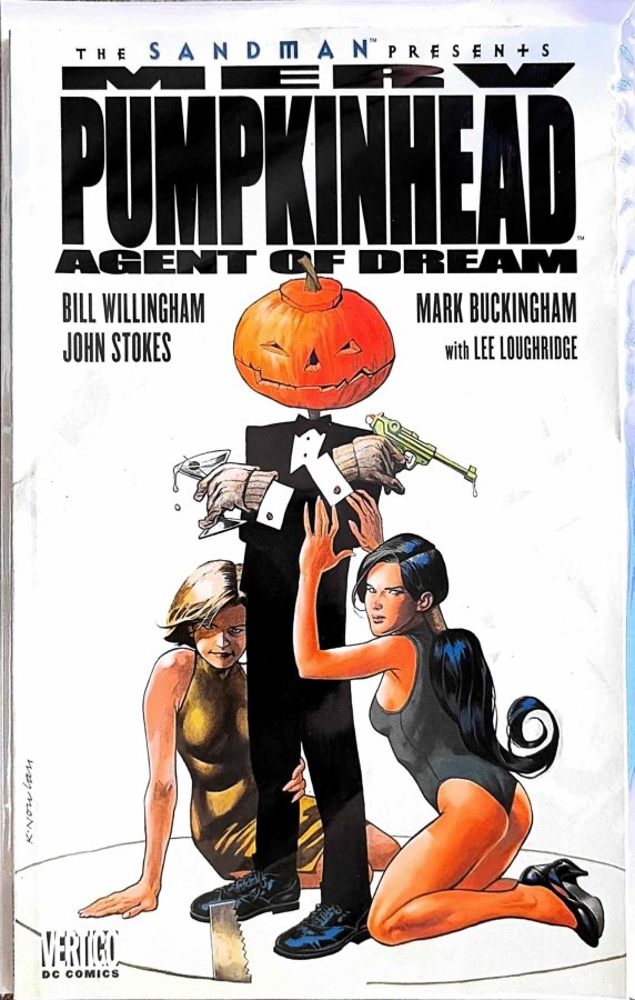 The Sandman Presents: Merv Pumpkinhead, Agent of D.R.E.A.M. #1 (2000) Vertigo DC Comics cover