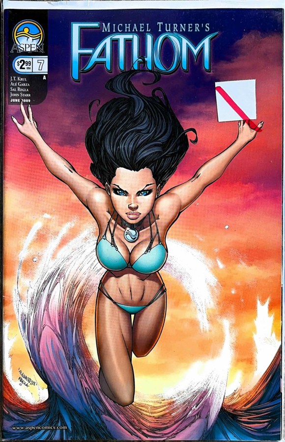 Fathom #7 (2009) Aspen Comics cover