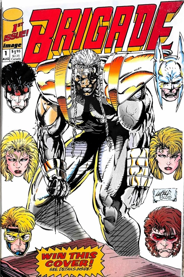 Brigade #1 (1992) Image Comics cover