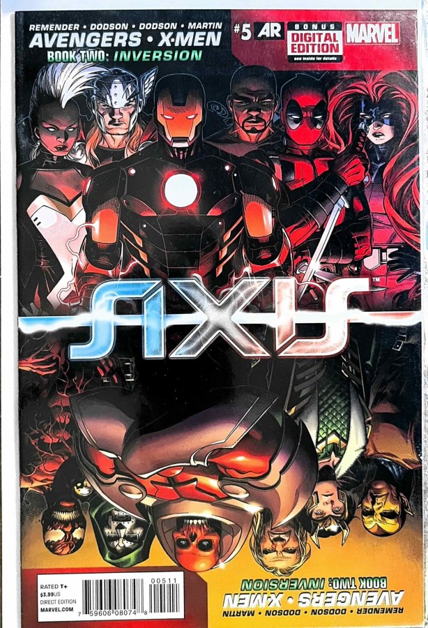 Avengers & X-Men: AXIS #5 (2015) Marvel cover
